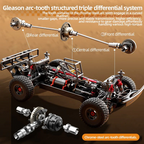 Brushless 4WD RC Truck with Hydraulic Shocks