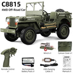JJRC C8815 Willys Military Jeep 1:10 RC Truck