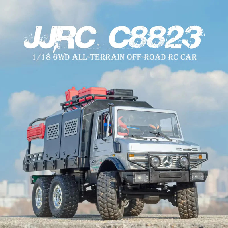JJRC C8823 1:18 6WD  Mercedes-Benz Unimog 6WD RC Off-Road rock Crawler