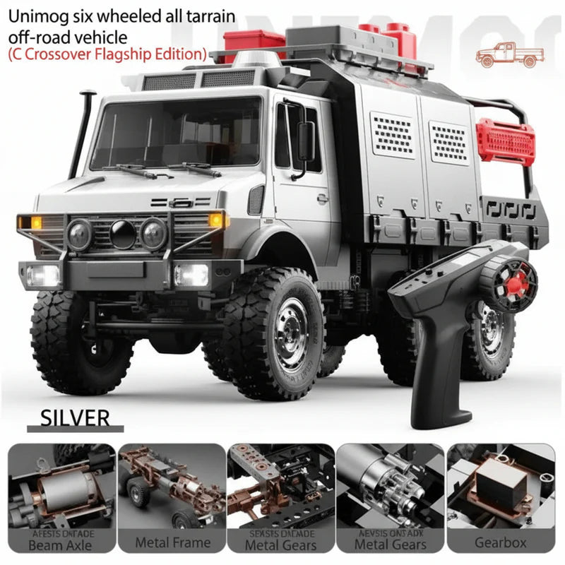 JJRC C8823 Unimog 6WD RC Off-Road Truck
