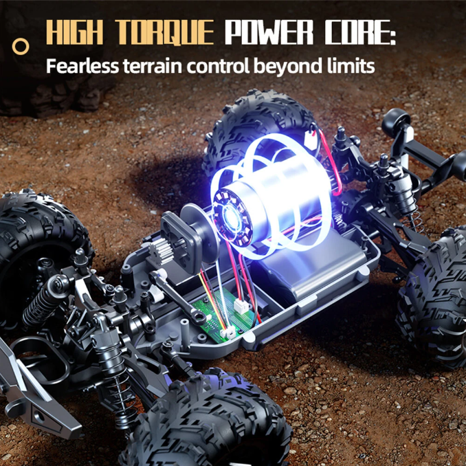 JJRC C8839 Off-Road RC Car with Oil-Filled Shocks