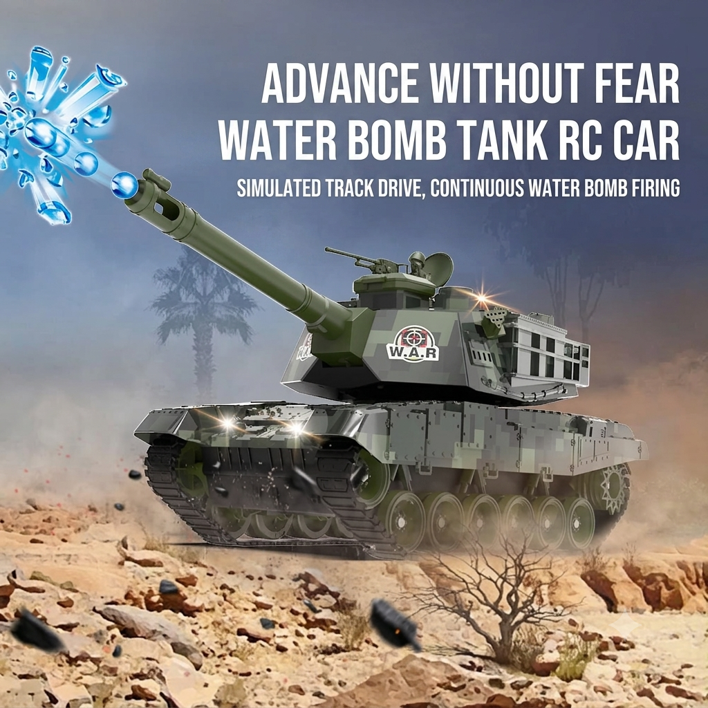 JJRC Q131 Remote Control Military Battle Tank