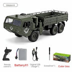 JJRC Q75 1:16 6WD Military RC Rock Crawler Truck