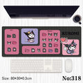 Kuromi Work Project Keyboard & Mouse Mat