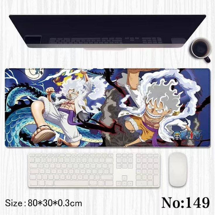 Luffy Keyboard & Mouse Mat 149