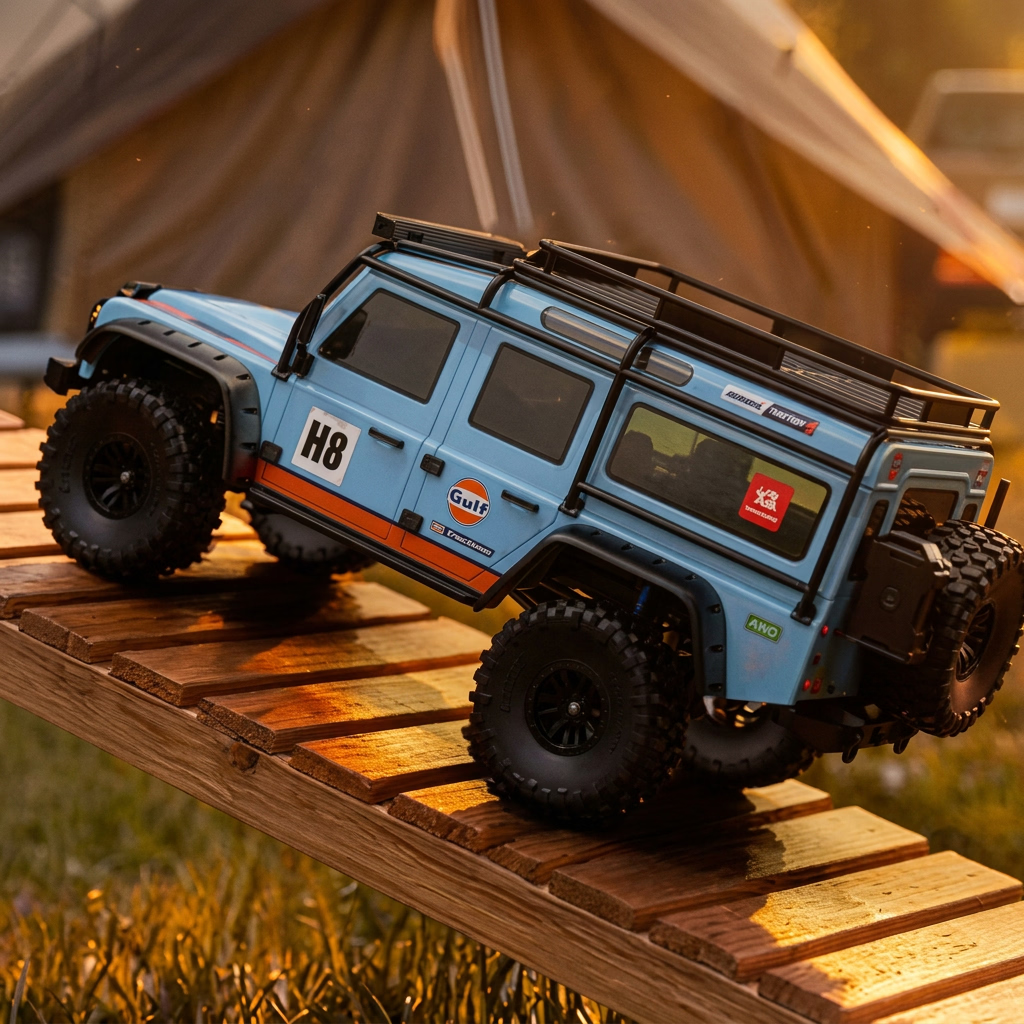 MJX H8H 1:8 scale off-road RC crawler for rock climbing
