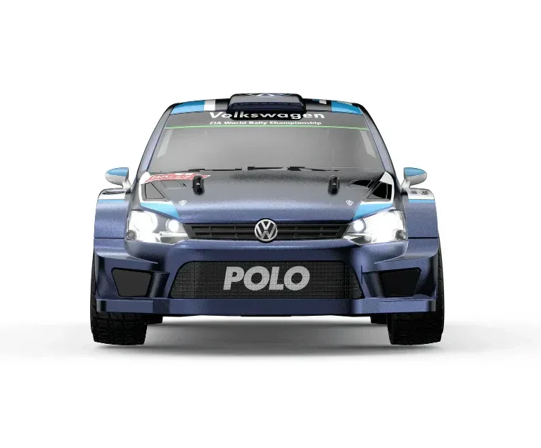 MJX Hyper Go 7304 1:7 VW Polo R WRC Brushless RC Rally Car — 4S, 60 km/h (RTR) — VW Polo R WRC body