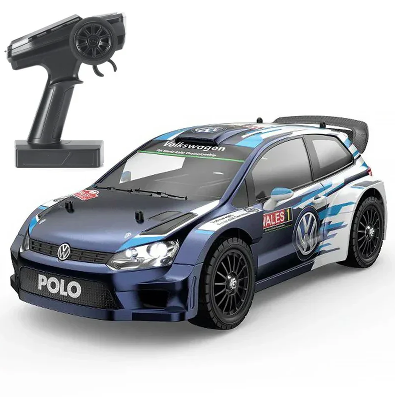 MJX Hyper Go 7304 1:7 VW Polo R WRC Brushless RC Rally Car — 4S, 60 km/h (RTR) — 1:7 scale