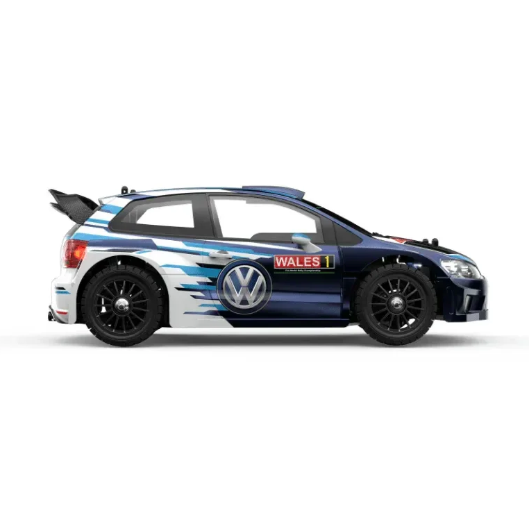 MJX Hyper Go 7304 1:7 VW Polo R WRC Brushless RC Rally Car — 4S, 60 km/h (RTR) — 3974 2500KV sensored brushless