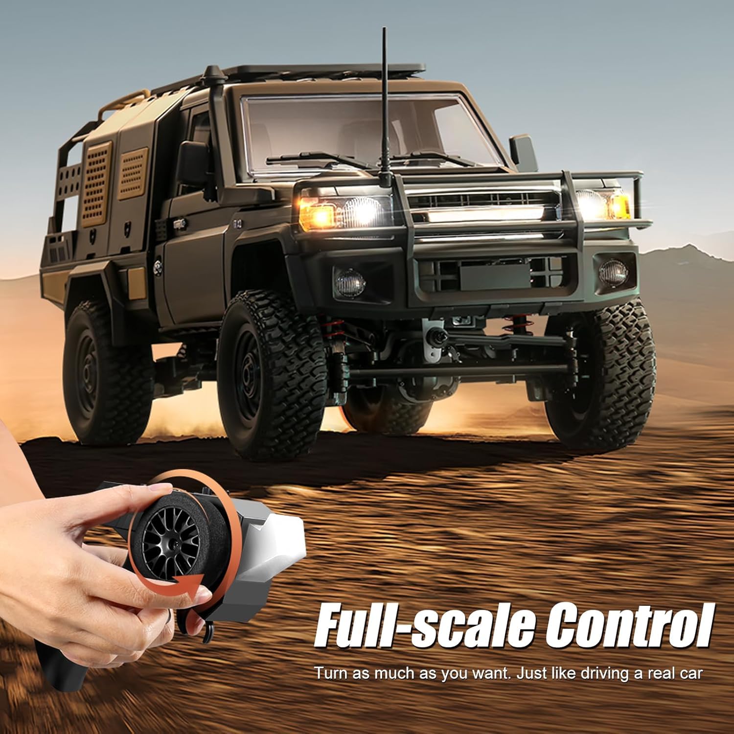MN82S Land Cruiser Pickup RC Car