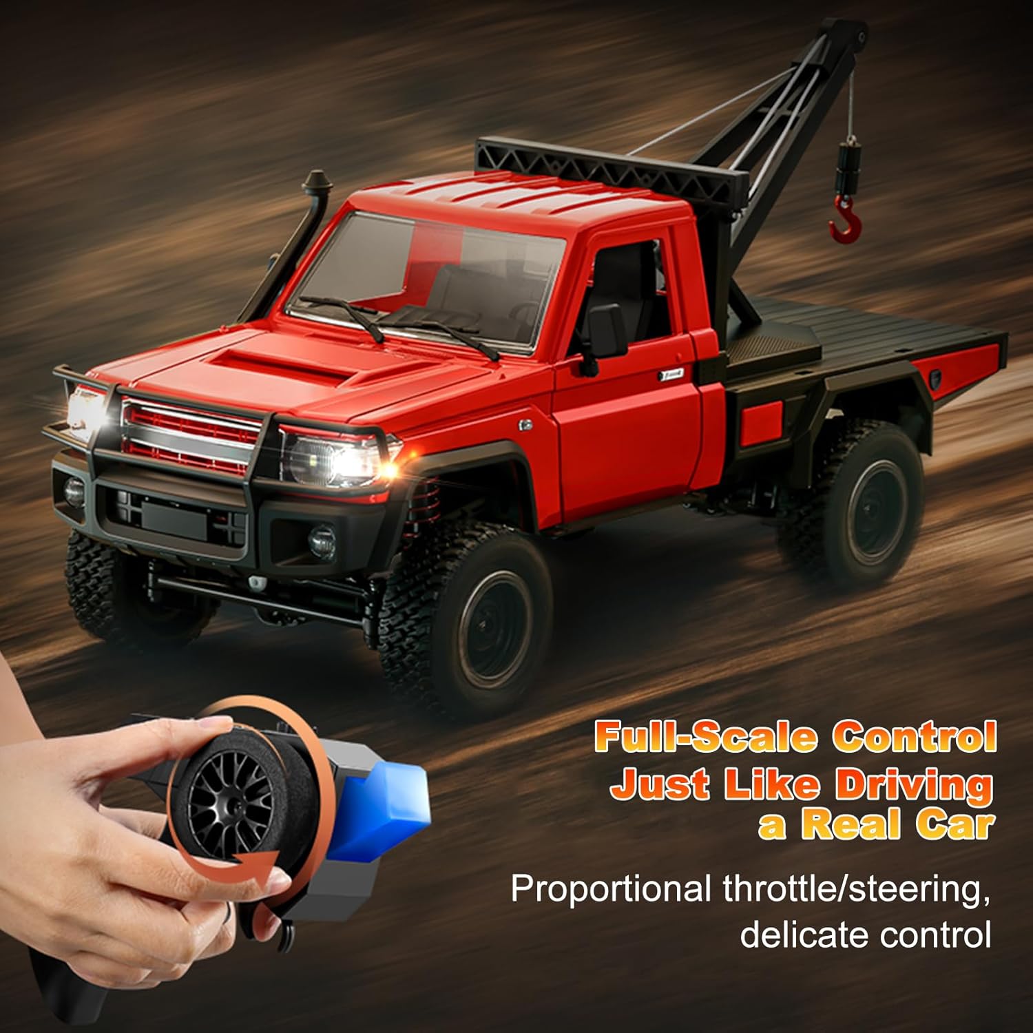 MN Model MN82T Off-Road RC Car