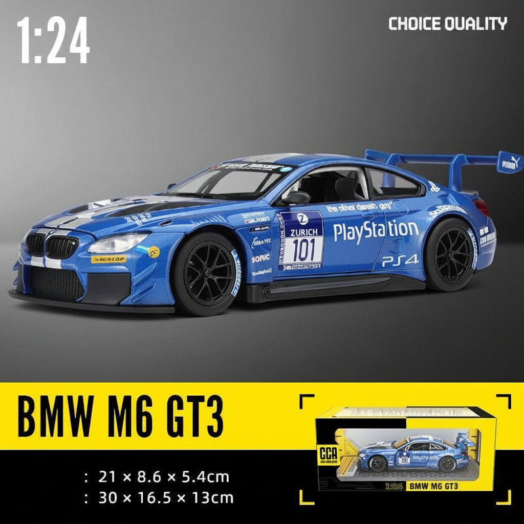 MSZ 1:24 BMW GT Racing Diecast Car Set Box