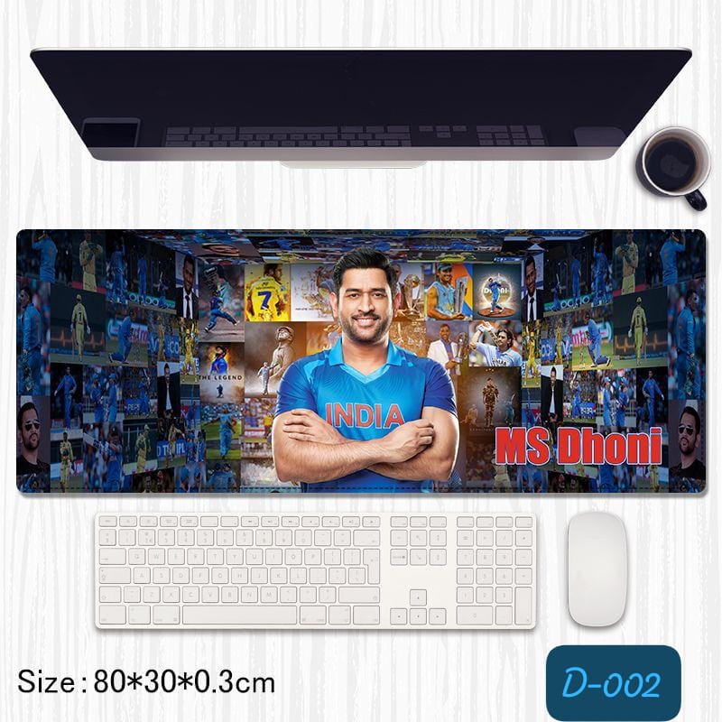 MS Dhoni Keyboard & Mouse pad D-002