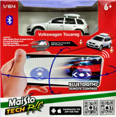 Maisto Tech R/C 1:64 Volkswagen Touareg Bluetooth RC Car