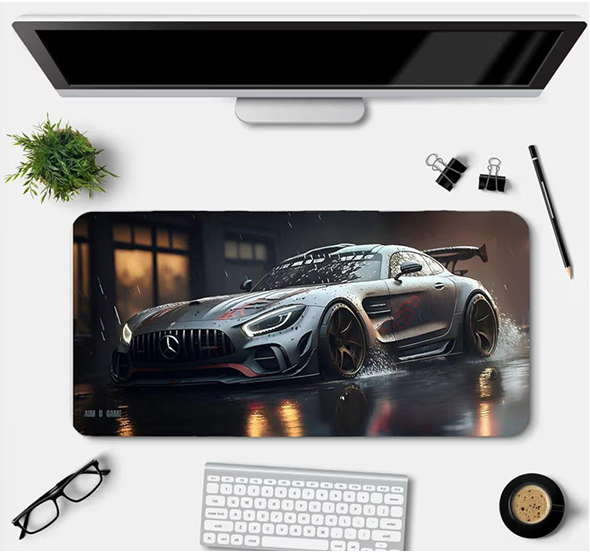 Mercedes-AMG GT Keyboard & Mouse Mat