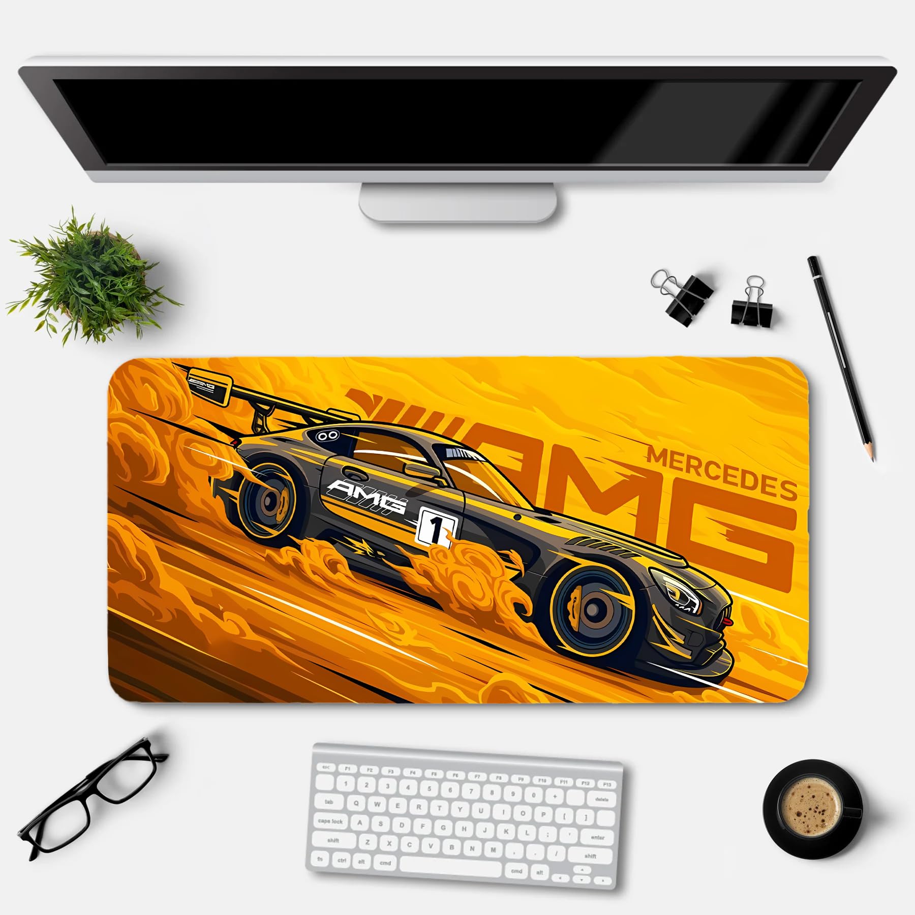 Mercedes AMG Keyboard & Mouse Mat