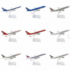 Metal Airplane 16cm Diecast Model with Stand