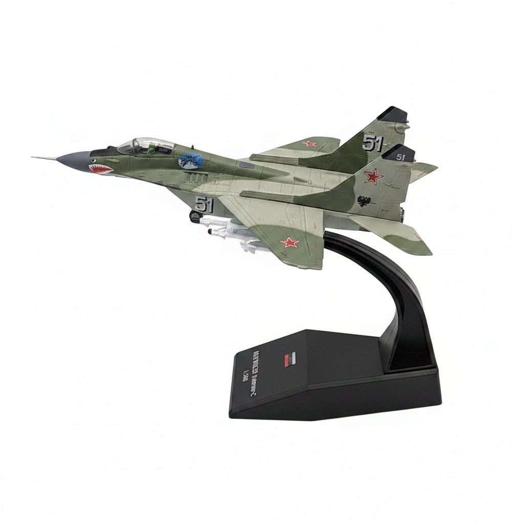 MiG-29 Russian Air Force Fighter Aircraft 1:100 Diecast Plane FS011A
