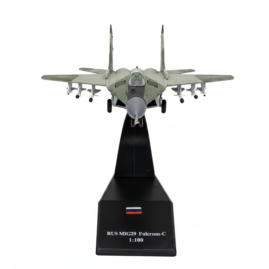 MiG-29 Russian Air Force Fighter Aircraft 1:100 Diecast Plane FS011A