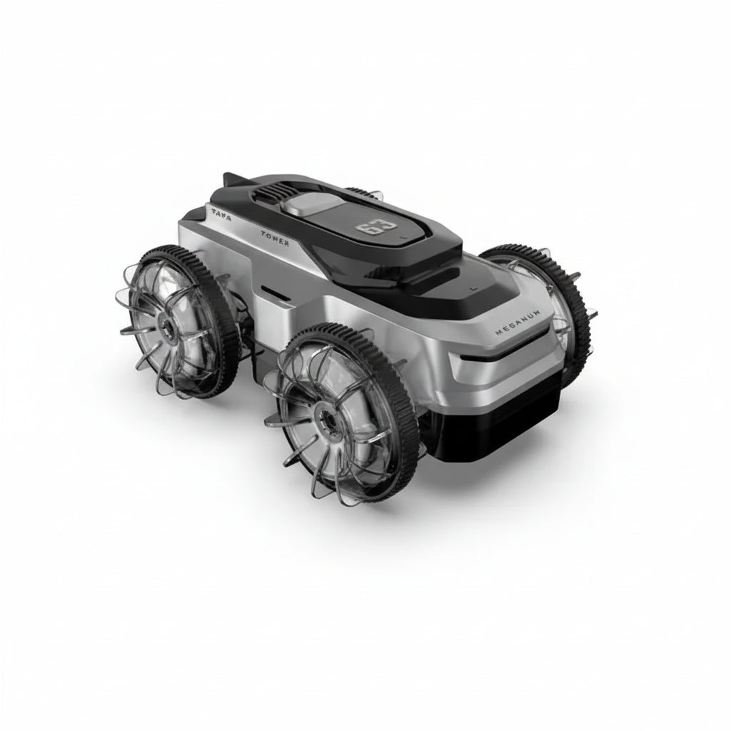 Mini Amphibious Water and Land RC Car 360-Degree Rotation