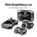 Mini Amphibious Water and Land RC Car 360-Degree Rotation 