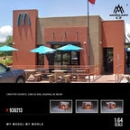MoreArt 1:64 McDonald's Miniature Restaurant