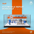 MoreArt MO641056 1:64 Gulf Automobile Repair Workshop diorama