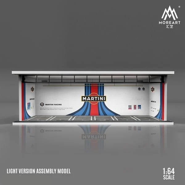 MoreArt MO914013 1:64 Martini Racing Garage