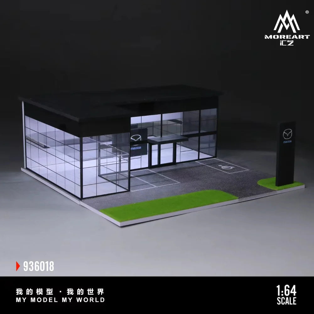 MoreArt MO936018 Miniature Car Exhibition Hall