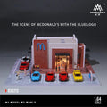 MoreArt MO936213 1:64 McDonald's Blue Logo Scene