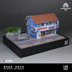 MoreArt MO970106 1:64 Nishi-Kamakura Suzuki Motorcycle Store Upgraded Edition Diorama