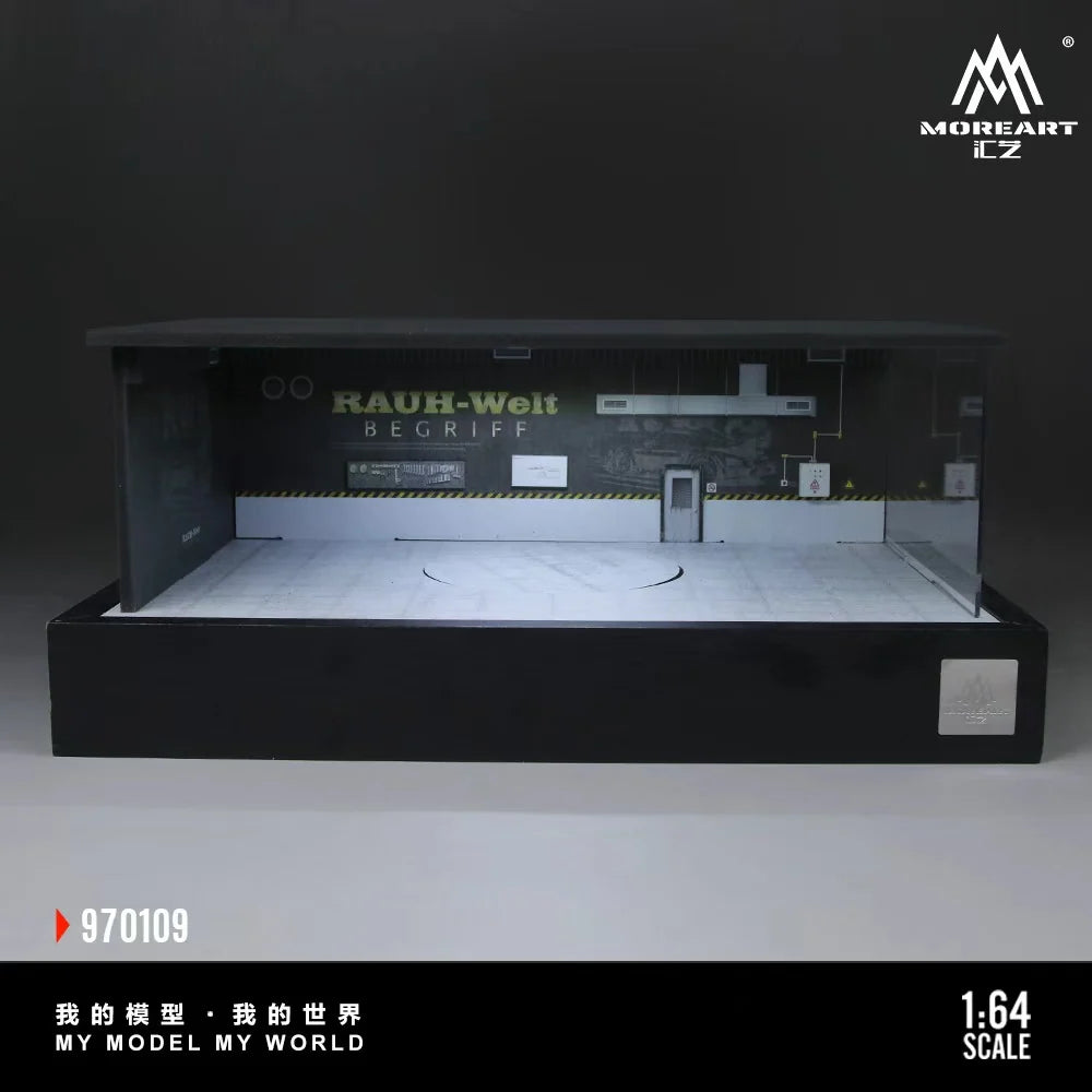 MoreArt MO970109 1:64 RWB TURNTABLE Scene Diorama
