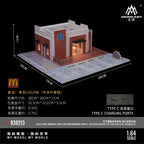 MoreArt McDonald's Scene with Replaceable Yellow Logo