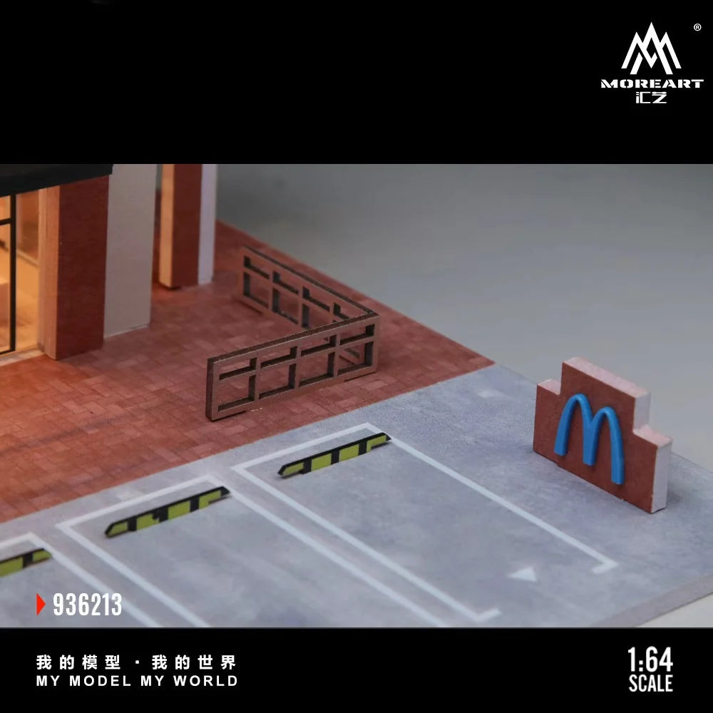MoreArt McDonald's Store Miniature MO936213