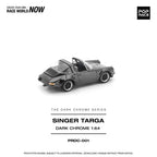 POP RACE PRDC-001 1:64 Singer Targa Dark Chrome Series