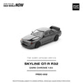 POP RACE PRDC-002 1:64 Nissan Skyline GT-R R32 Dark Chrome Series