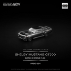 POP RACE PRDC-004 1:64 Shelby Mustang GT500 Dark Chrome Series