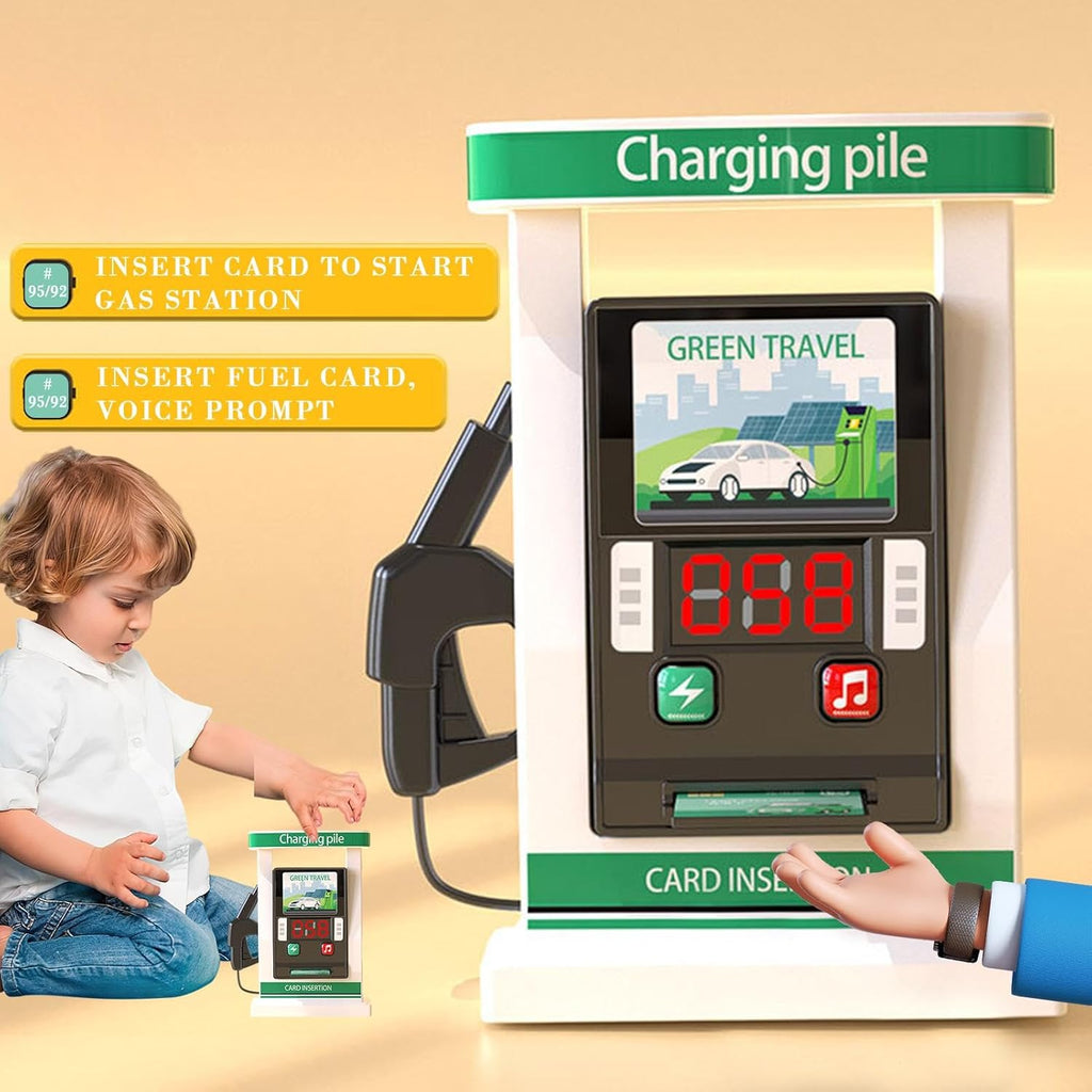 Petrol Pump Playset with Sounds