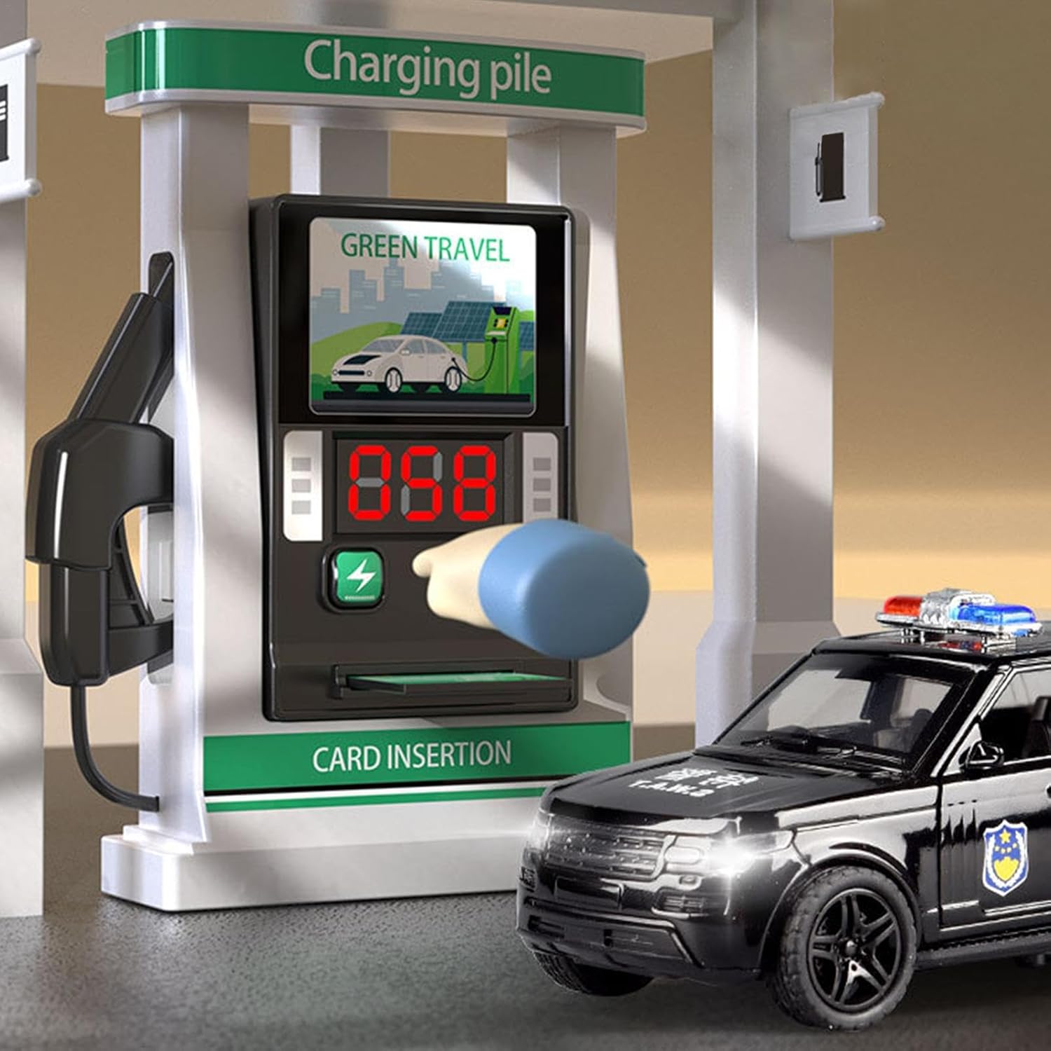 Petrol Pump Playset with Sounds
