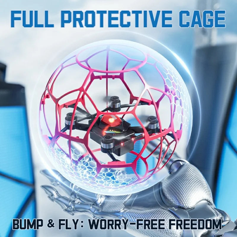 Protective Cage RC Drone for Kids