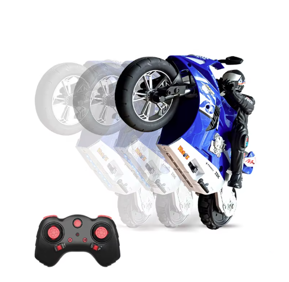 RC Stunt bike 1:6 Scale blue