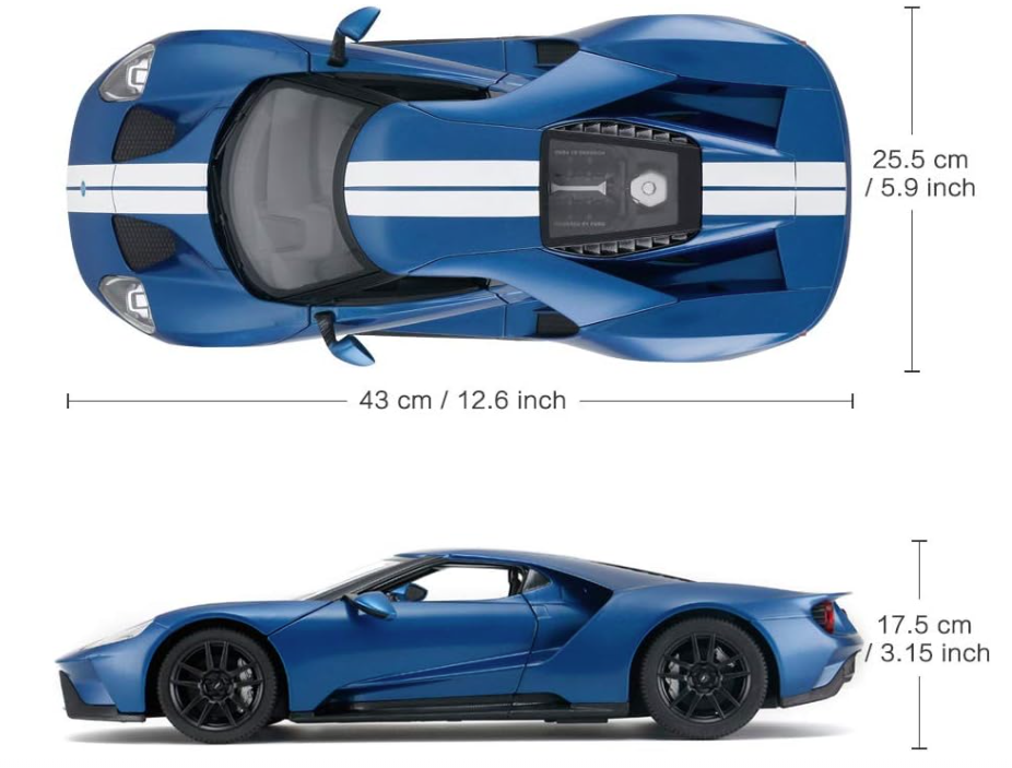 Rastar 1:14 Ford GT RC Car