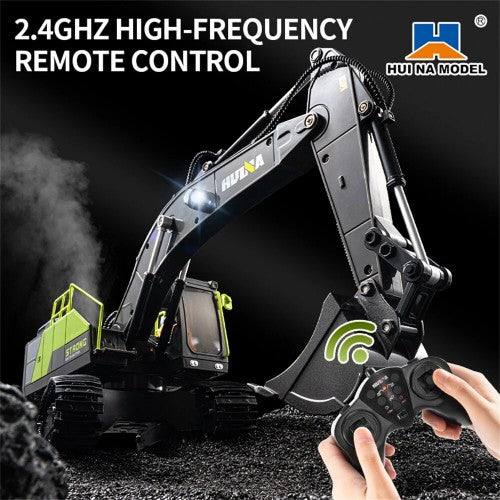 Realistic RC Excavator with Sound Effects