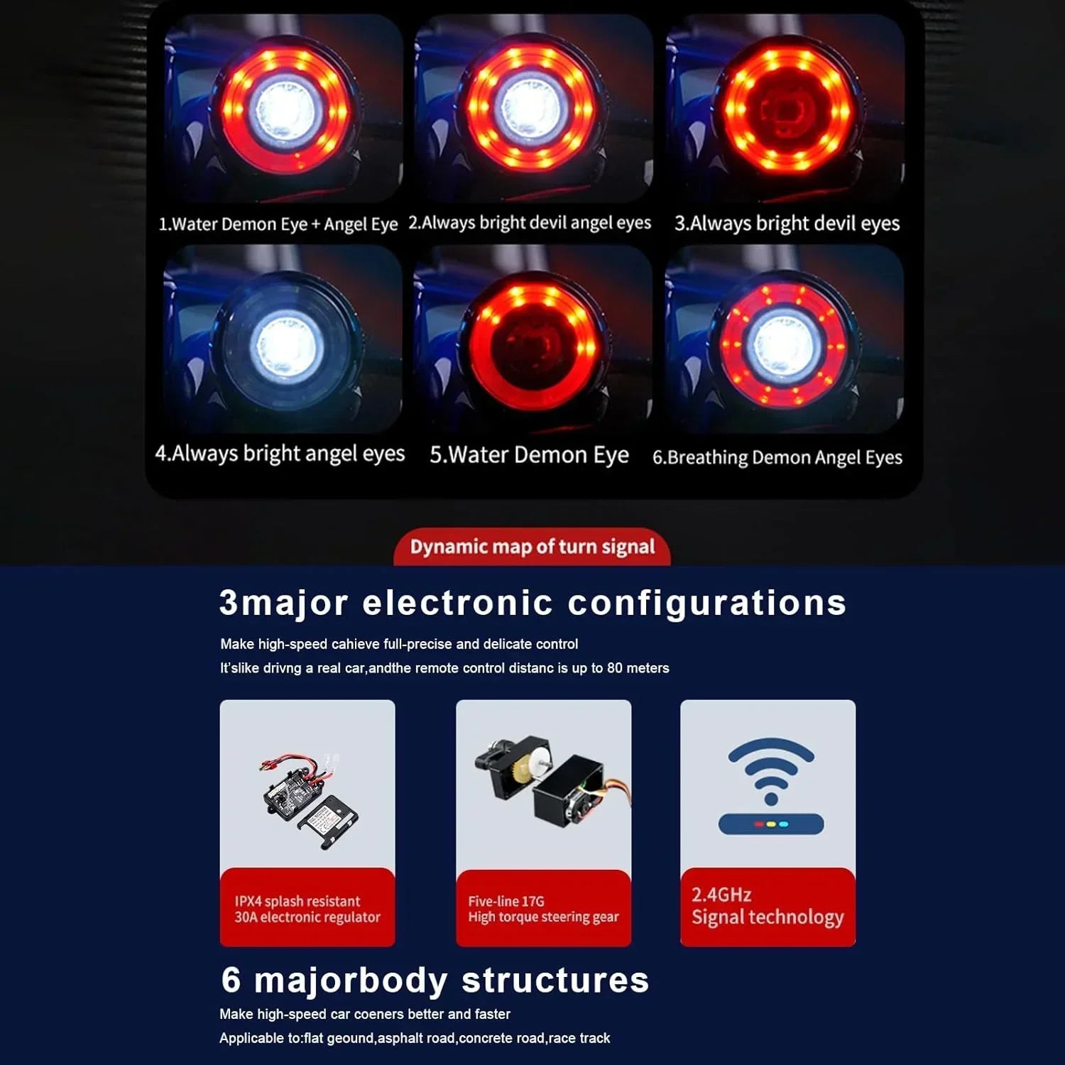 SCY 16303 Hurricane 1:16 RC Car 4WD High Speed 50 km/h