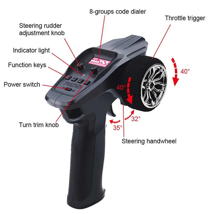 SUZUKI HG4-210 Jimny 1:16 Metal series RC Car