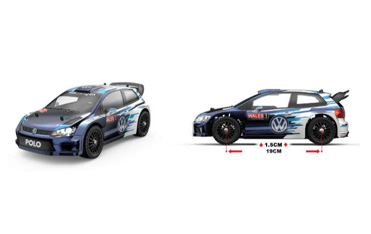 MJX Hyper Go 14304 1:14 Volkswagen Polo R WRC 43KPH Brushless