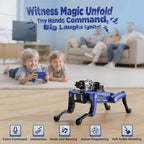 Smart Robot Dog Interactive STEM Pet with Voice Control & Remote