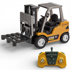 TRASPED 1:64 RC Forklift – App & Remote Control with Lights & Sounds