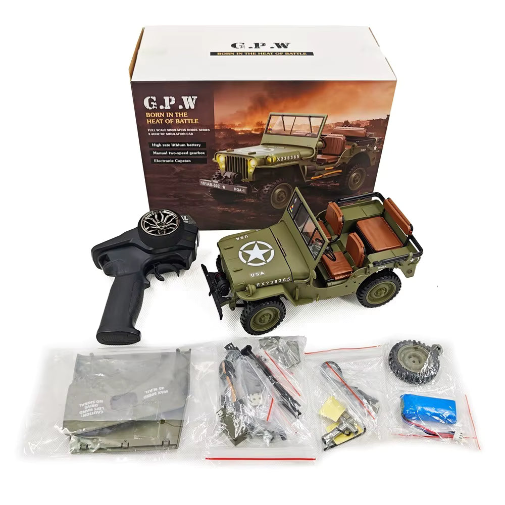 Trasped HG4-58 1:14 Scale Willys 4WD RC Crawler