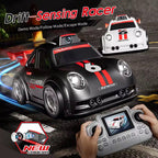 C6 Mini Cartoon RC Car Camera 2.4 Screen FPV Drift Music Toy